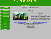 Tablet Screenshot of dmclarkson.com